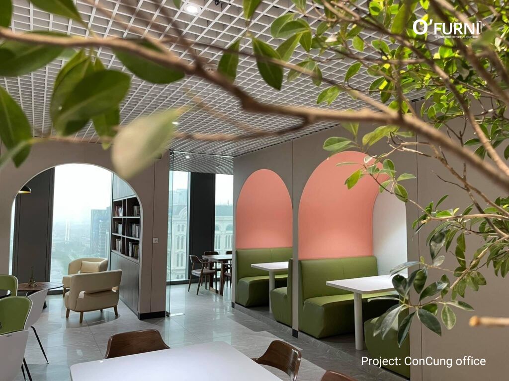5 xu hướng thiết kế nội thất văn phòng năm 2024: Nâng tầm không gian làm việc