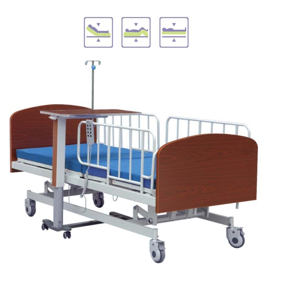 Three Function Electric Home Care Bed